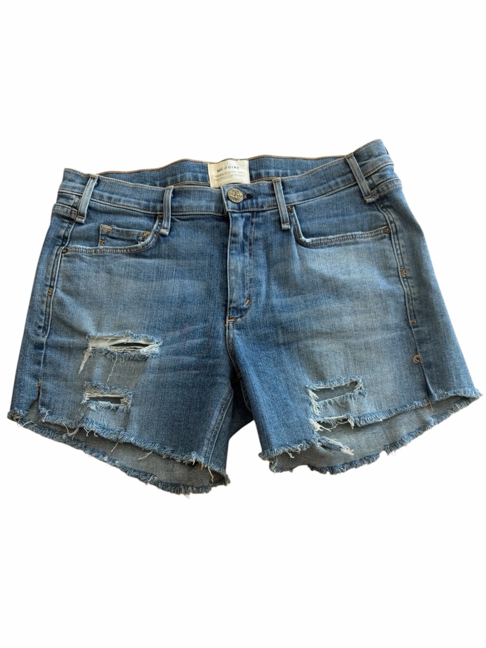 McGuire Denim Distressed Cutoff Shorts